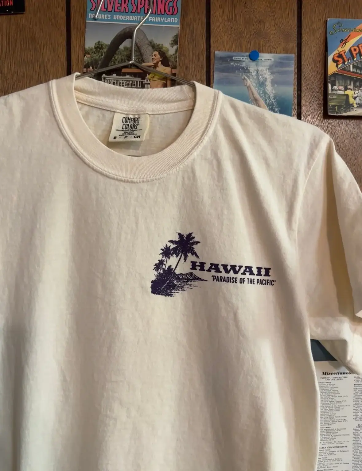5801 Print House - Wholesale Screen Printed T-Shirt - Unisex - Hawaii Paradise Tee1