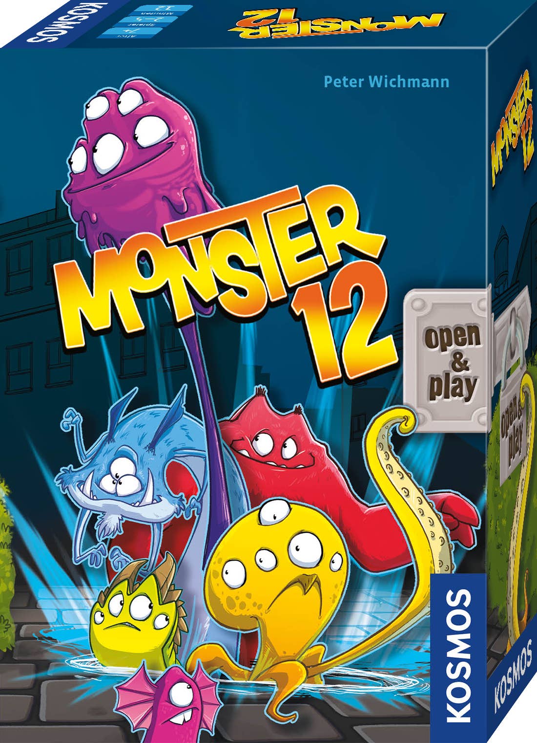 Thames & Kosmos UK LP - Vendita all'ingrosso Giochi da tavolo - Apri e Gioca: Mostro 12 - Gioco da Tavolo