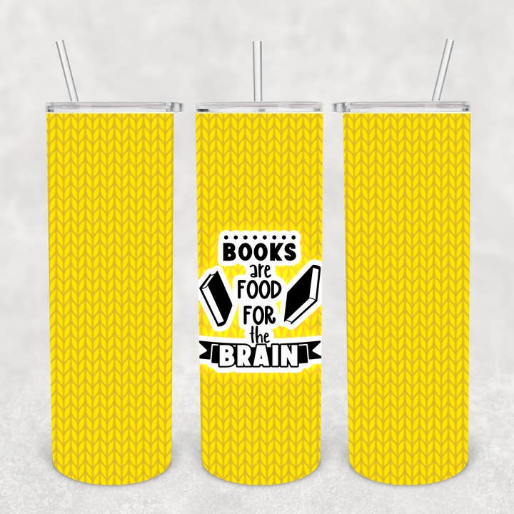 Books are Food for the Brain- Wholesale for wholesale by Goalie Mom Designs
