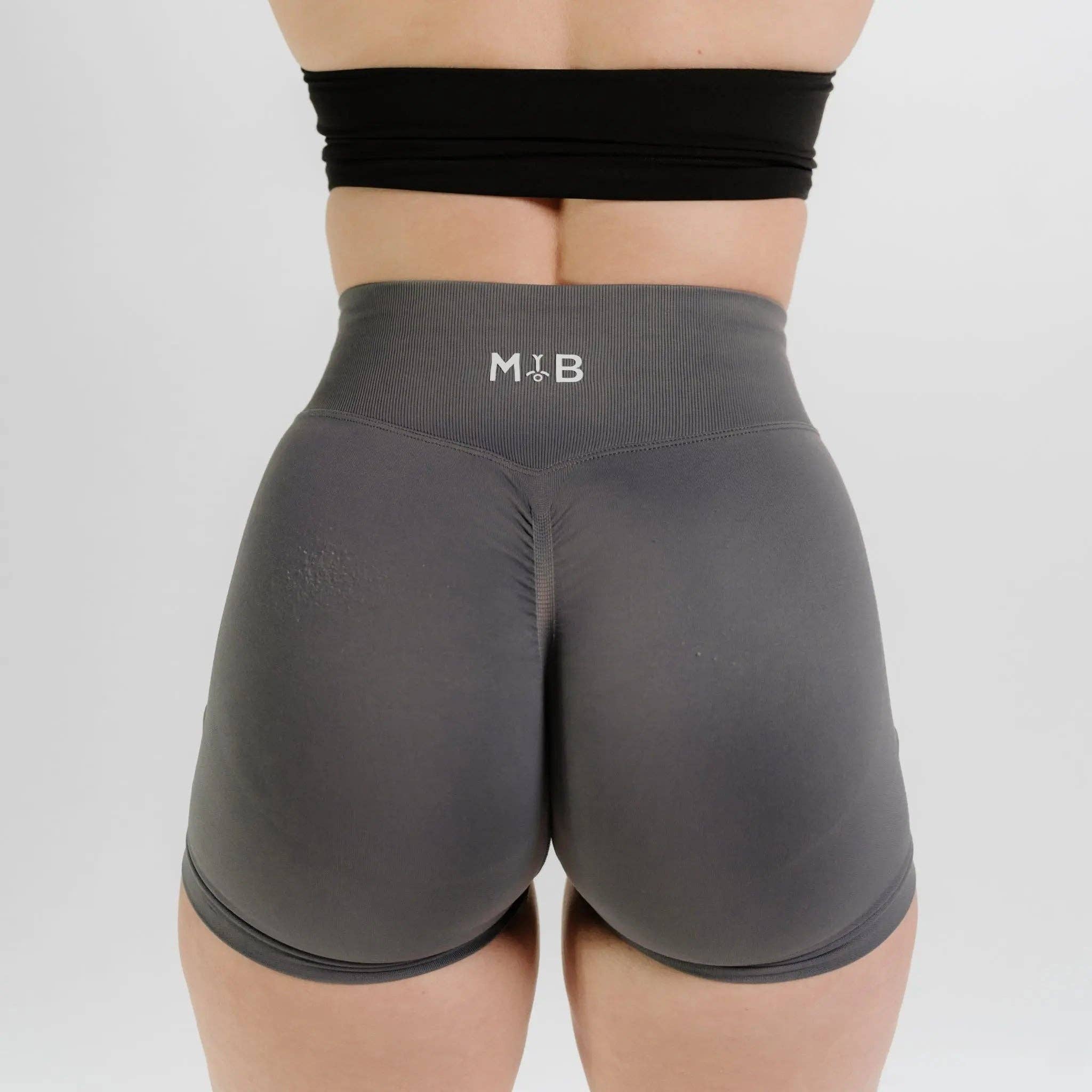 MYB Apparel - Wholesale Athletic Shorts - Women's - SYNERGY SCRUNCH SHORTS 4.5"2