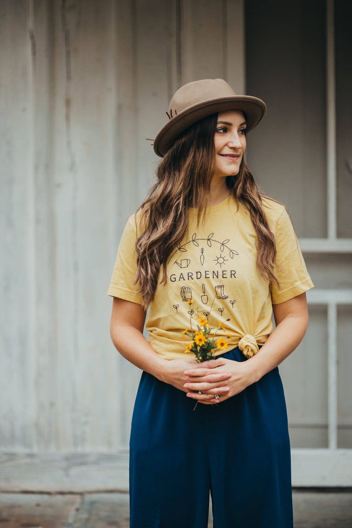 Nature Supply Co - Wholesale Screen Printed T-Shirt - Women's - Gardener Graphic Tee | Womens Clothing Garden T Shirts1