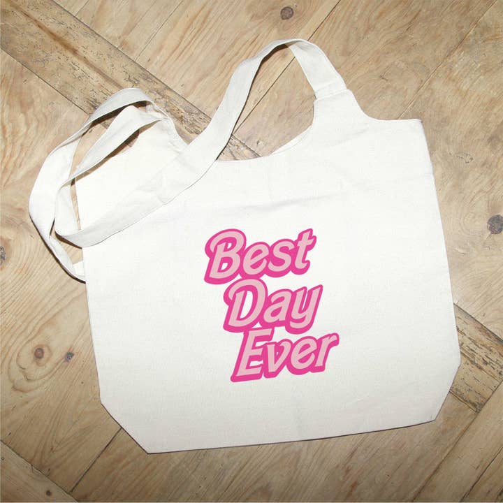 Bolso de mano Best Day Ever /Trend Natural para venta al por mayor de Second Nature by Hand