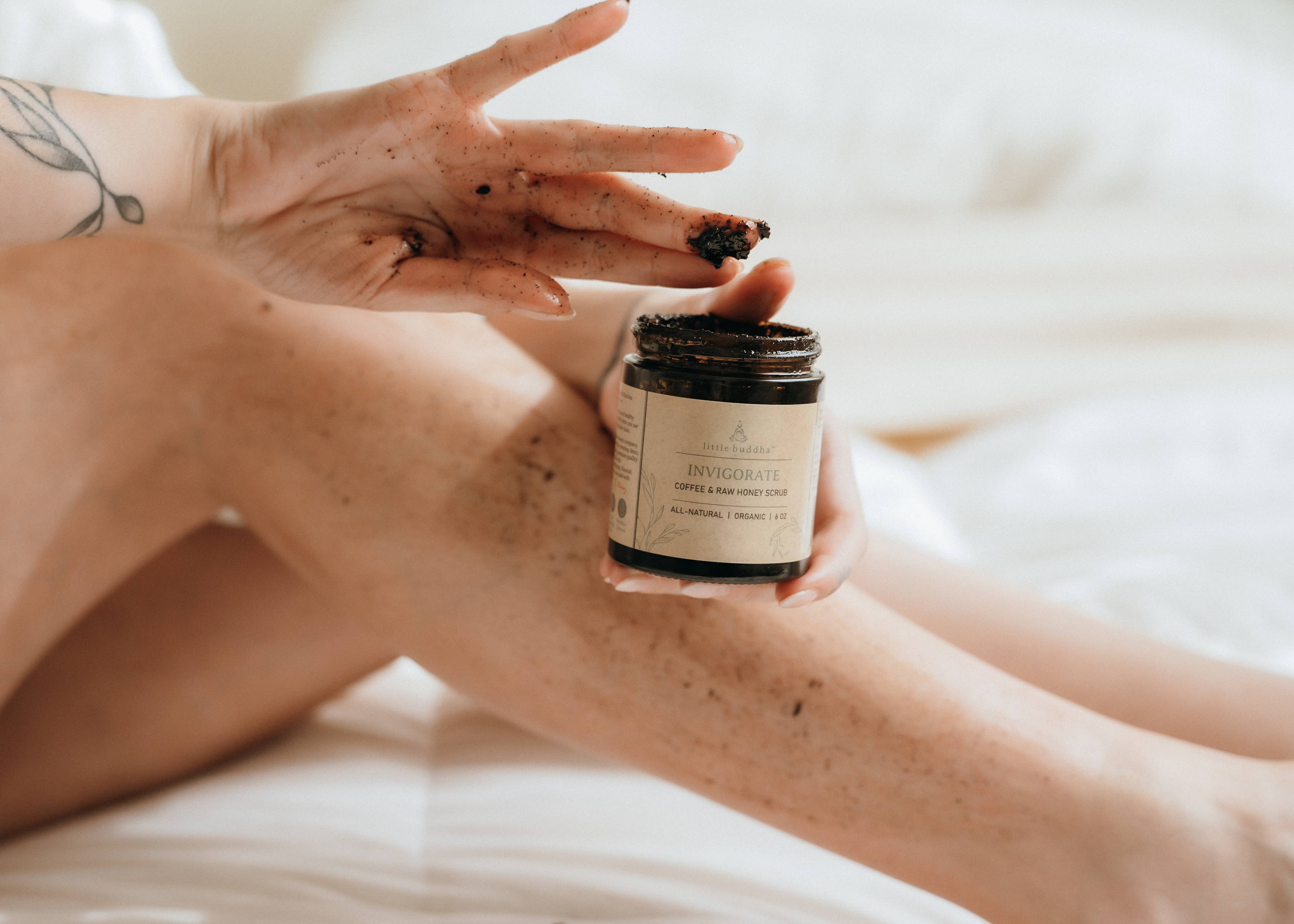 Little Buddha by Daisy - Wholesale Body Scrub/Exfoliant - Exfoliating Coffee & Honey Body Scrub Smooth Glowing Skin10