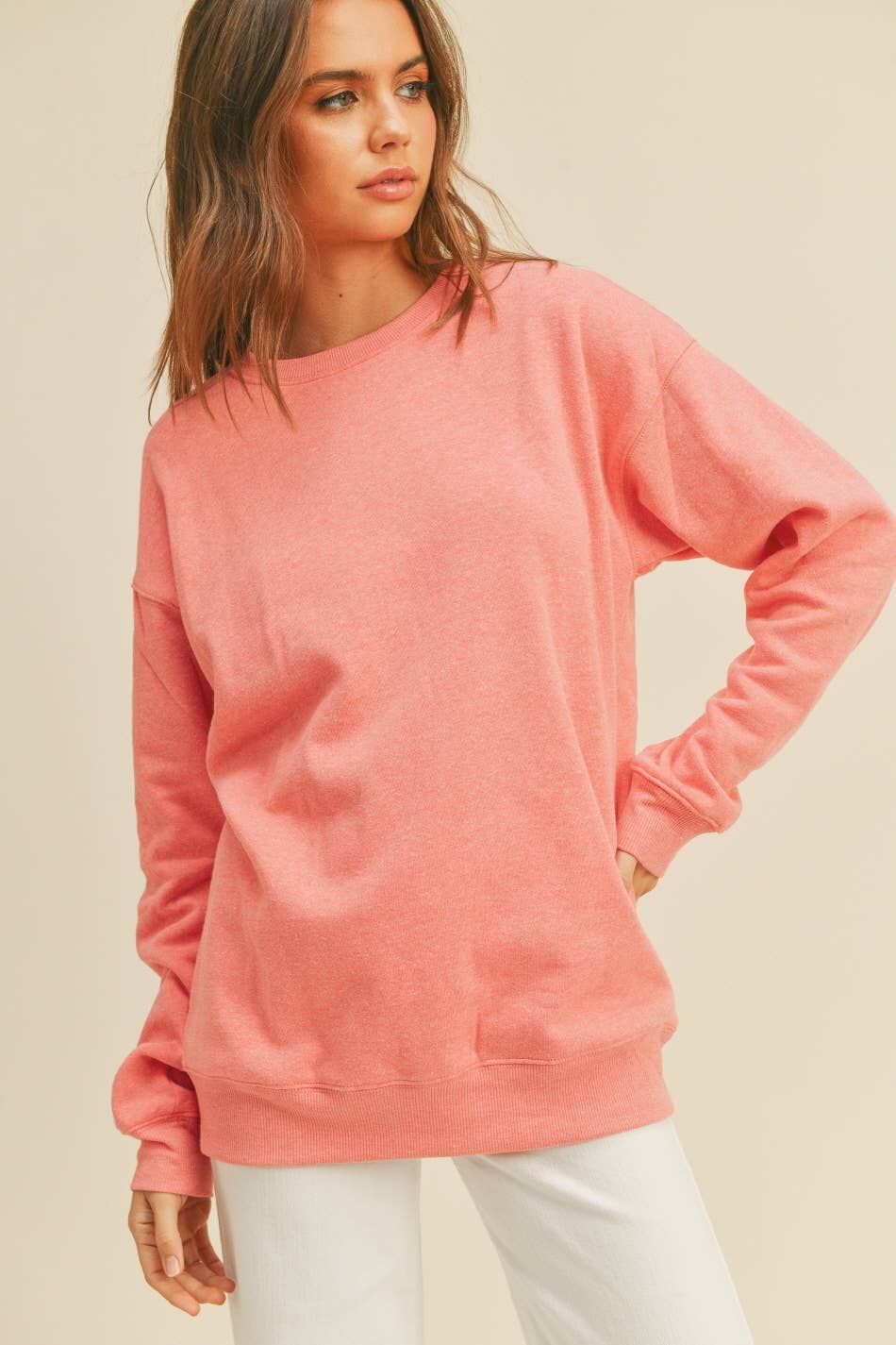 Honestee - Wholesale Sweatshirt - Women's - Blank Long Sleeve Sweatshirt10