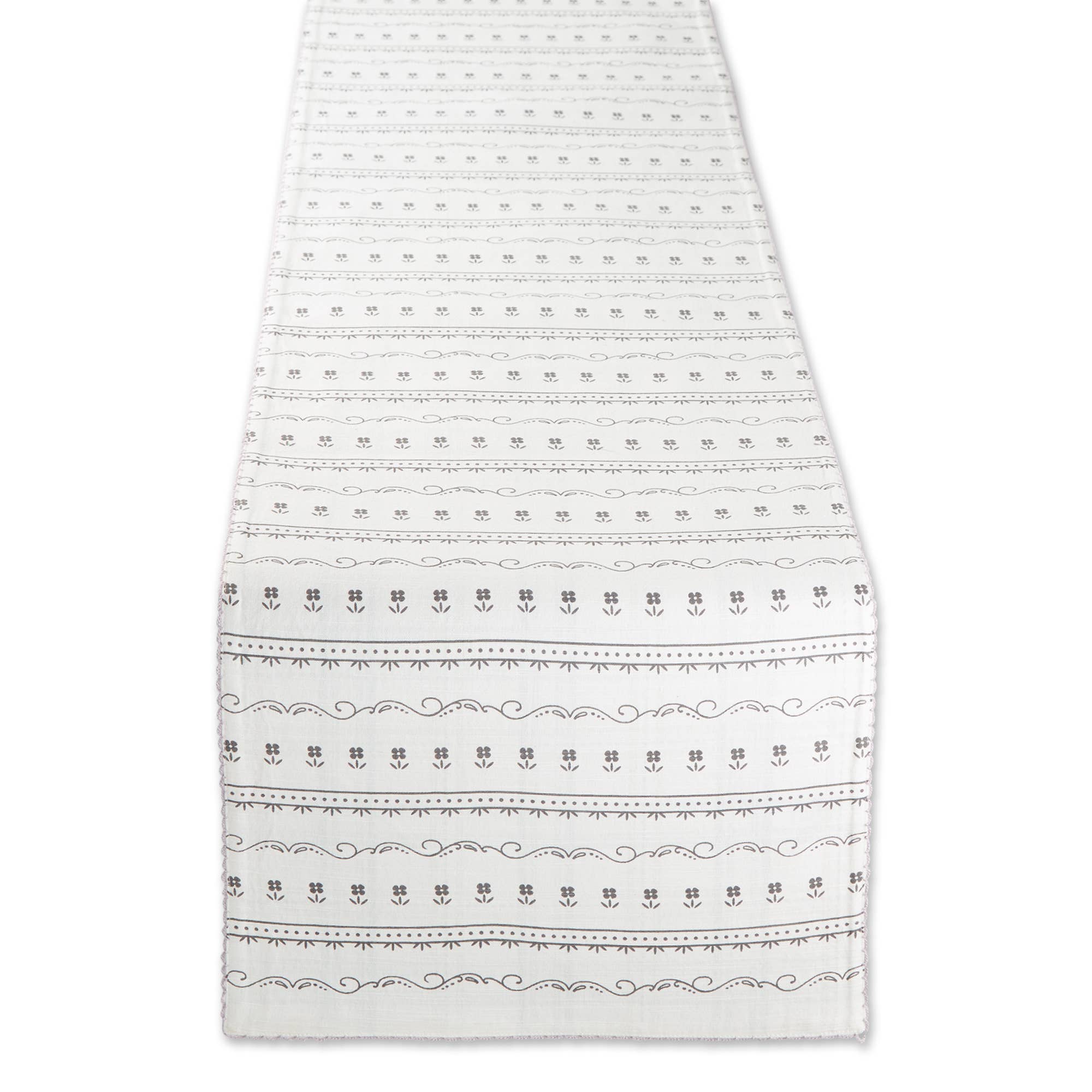 Design Imports – Großhandel Tischläufer – Cottontail Garden Plaid Tischläufer3