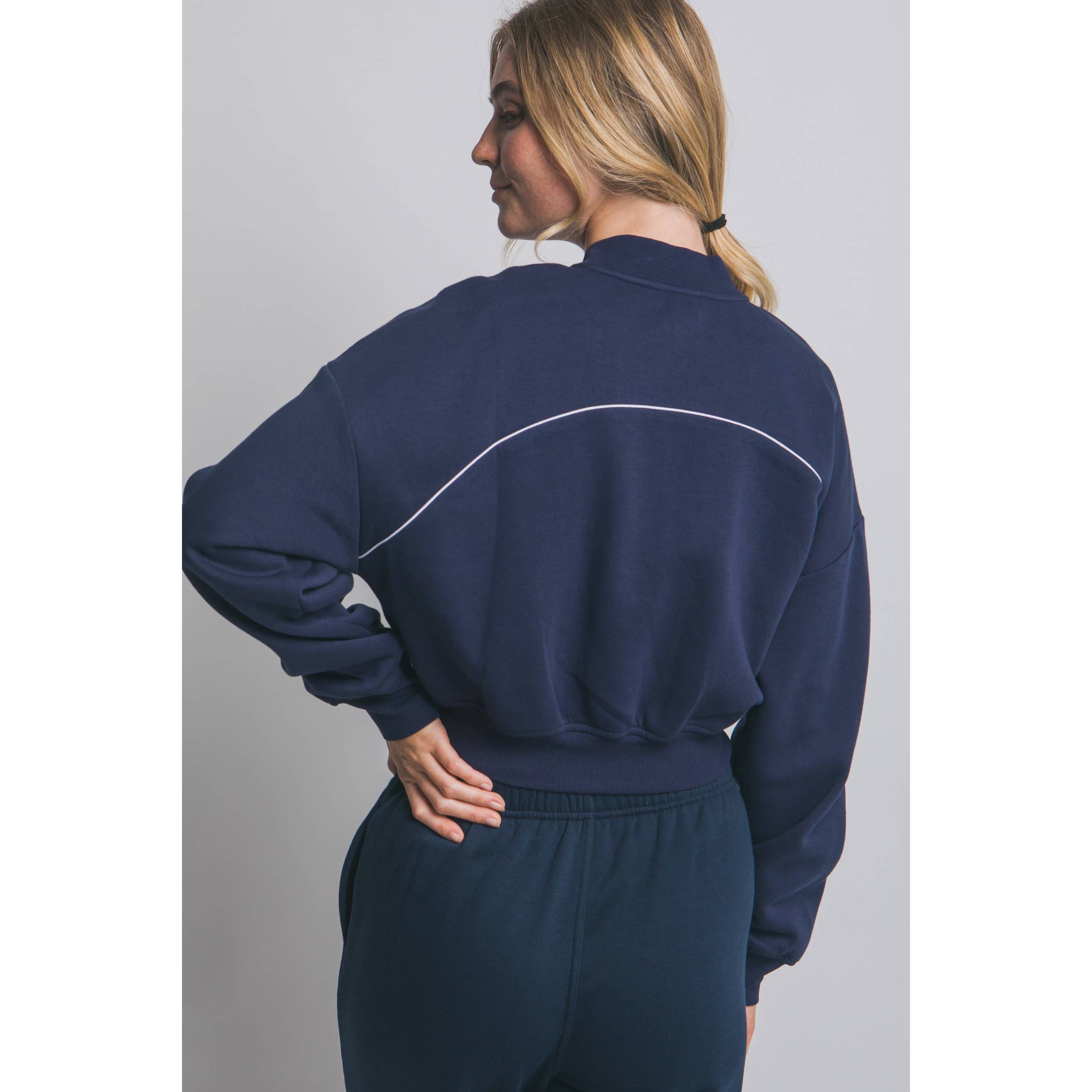 Style Up - Wholesale Jacket - Women's - Print Sweatshirt Full Zip Up Side Pockets Jacket11