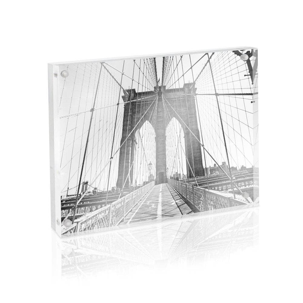 Isaac Jacobs International - Wholesale Picture Frame - Isaac Jacobs Super Thick Clear Acrylic Magnetic Photo Frame20