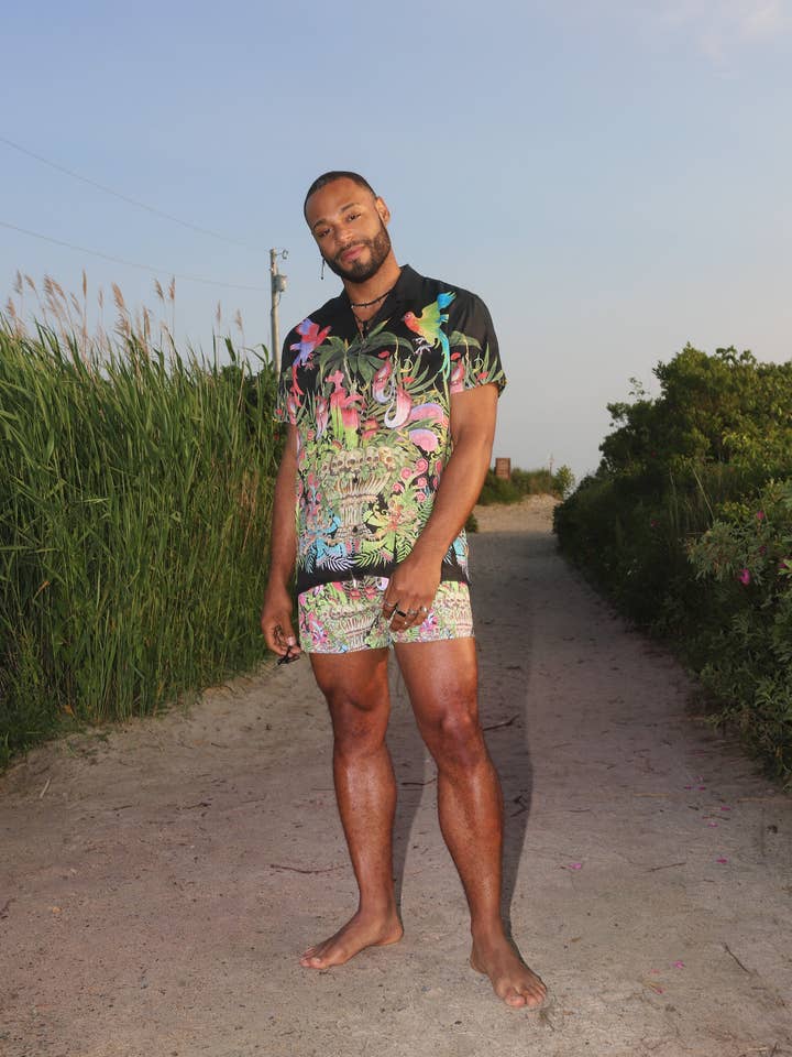 Pretty Snake - Wholesale Button Down Shirt - Men's - Bone Church Linen Shirt