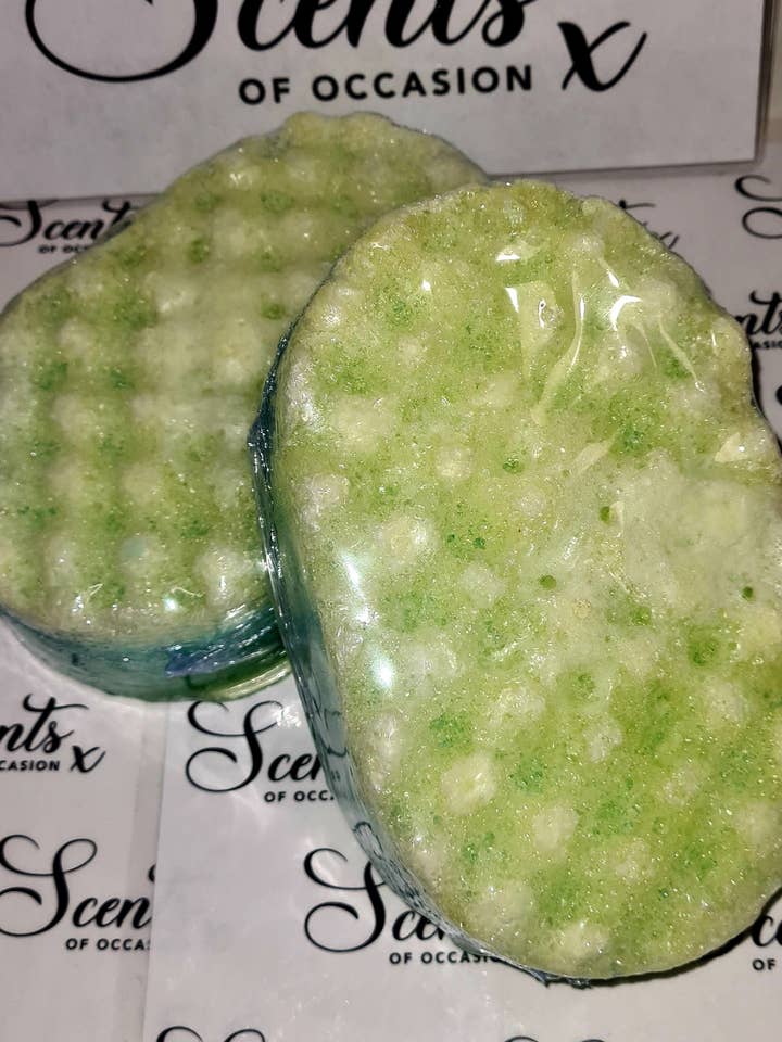 Lemon soap sponge for wholesale by Occasions of mill lane