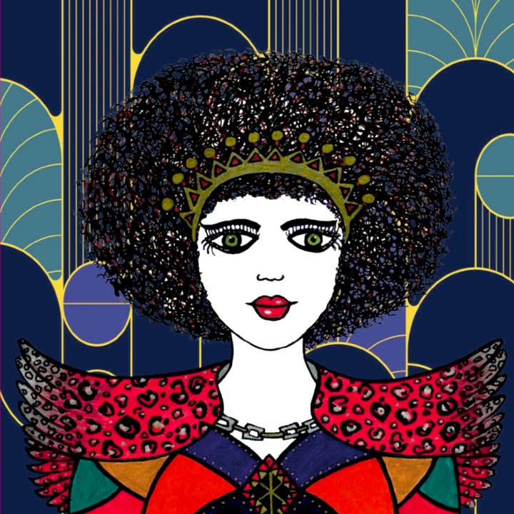 Tarjetas de Felicitación de Damas del Calendario para venta al por mayor de FunkyAdi