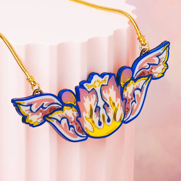 Collar llamativo con flores - William Morris
para venta al por mayor de Working Clasp