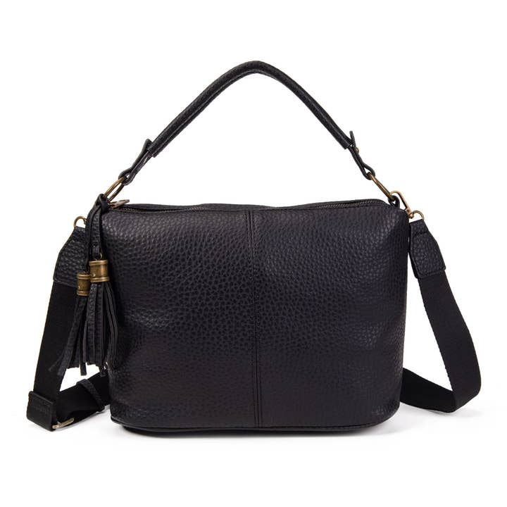 SWEET MAGIC – Großhandel Satchel – Damen – KUNSTLEDER-SCHULTERTASCHE MIT GRIFF