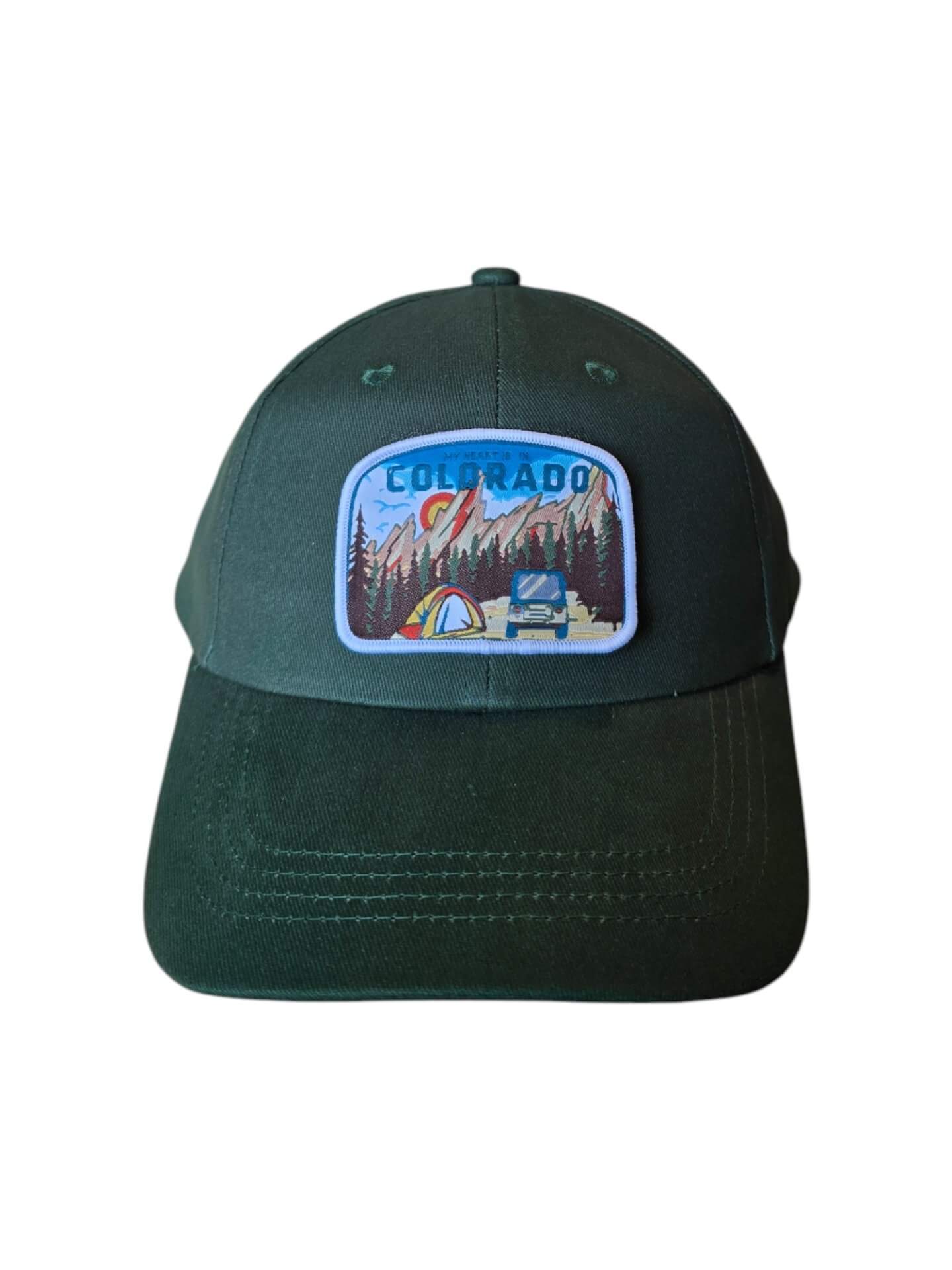 PNW Apparel - Wholesale Baseball Cap - Unisex - Colorado Dad Hat - Camping Adventure Cap