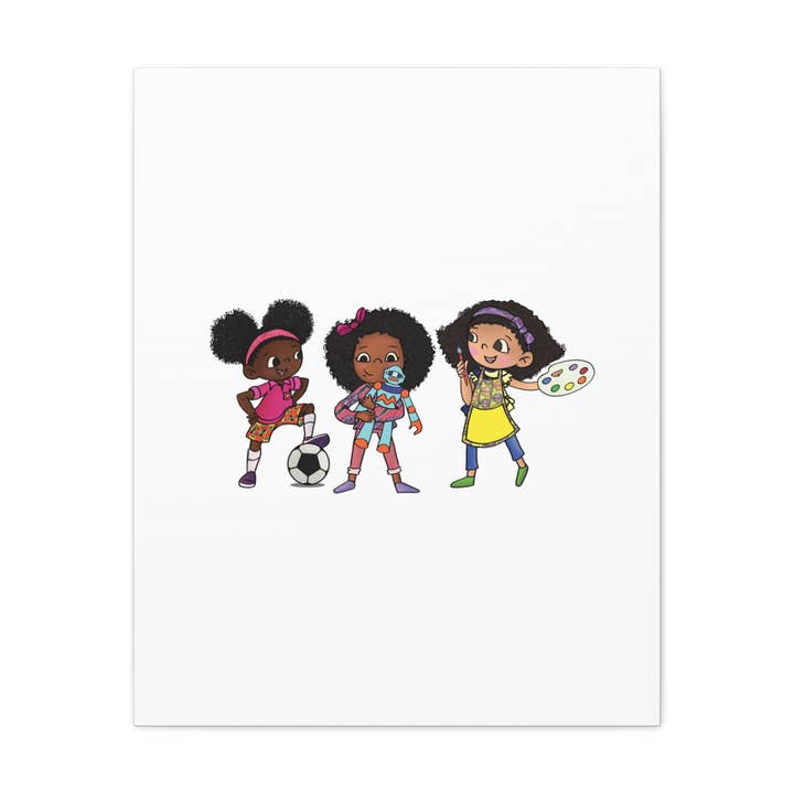 Ikuzi Dolls - Wholesale Art Print - Kids & Baby - Kids' Canvas Wall Art - Playful Characters for Creative Spaces41
