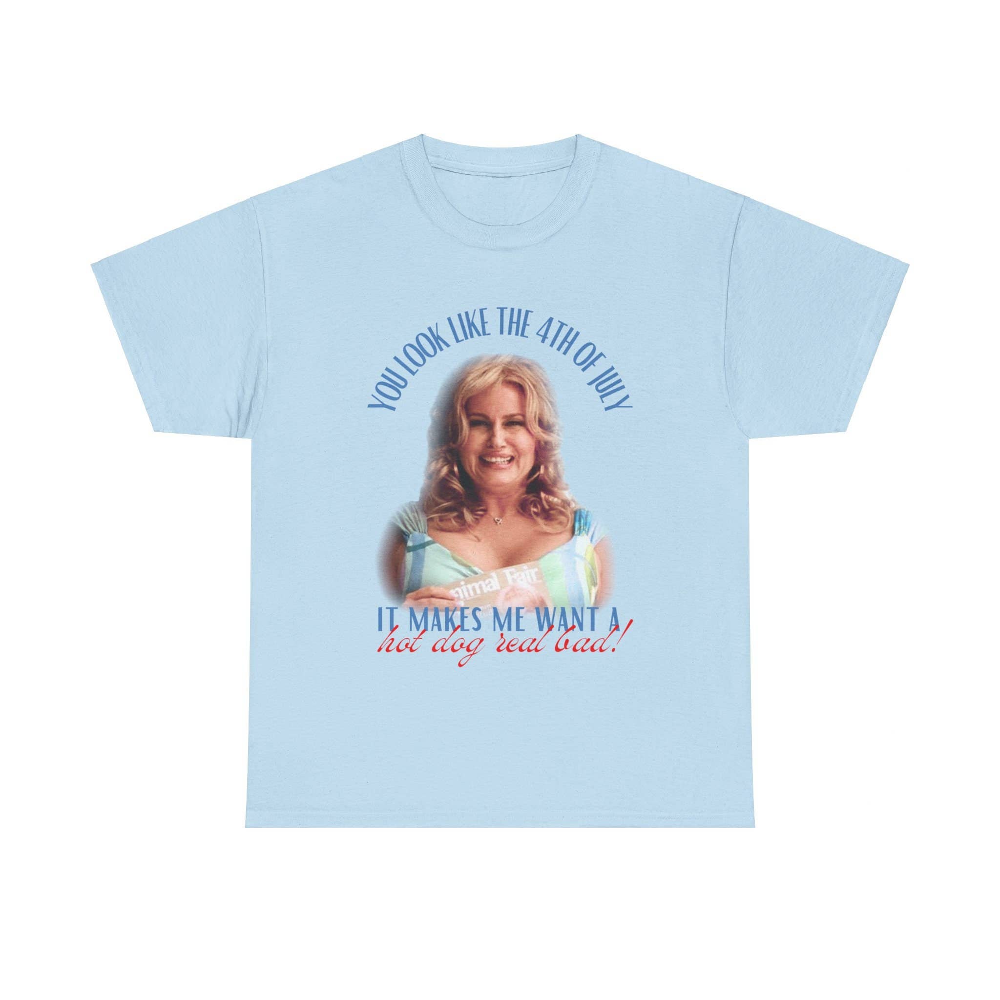 NVC Ecommerce LLC - Wholesale T-Shirt (Graphic) - Women's - You Look Like The 4th Of July Makes Me Want A Hot Dog Shirt2