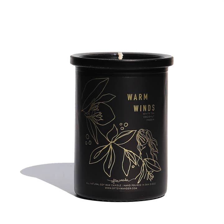 Often Wander - Wholesale Jar/Filled Candle - Warm Winds – Mood Candle