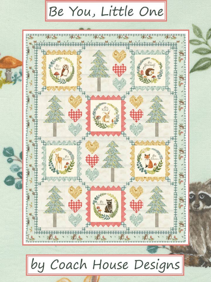 Motif de couette Be You, Little One pour la vente par Coach House Designs