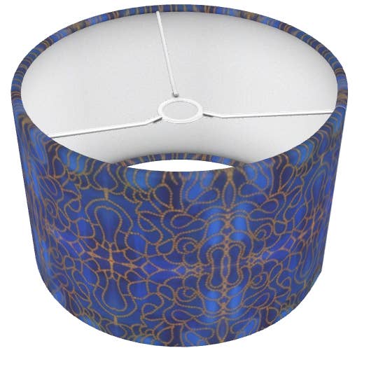 'Indian Rose' Drum Lampshade for wholesale by Mystically Inspired