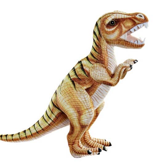 Real Tyrannosaurus Plush Dinosaur for wholesale by Pufmania