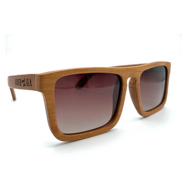 Wood Sunglasses Polarized / Cape May for wholesale by Oliver and the Sea