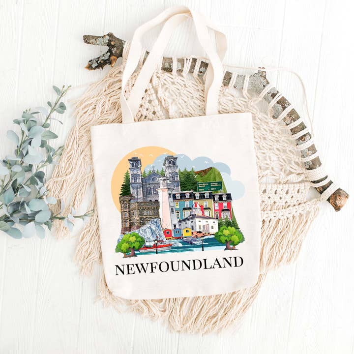 simply blessed shy - Wholesale Tote Bag - Unisex - Newfoundland Canvas Tote Bag 1