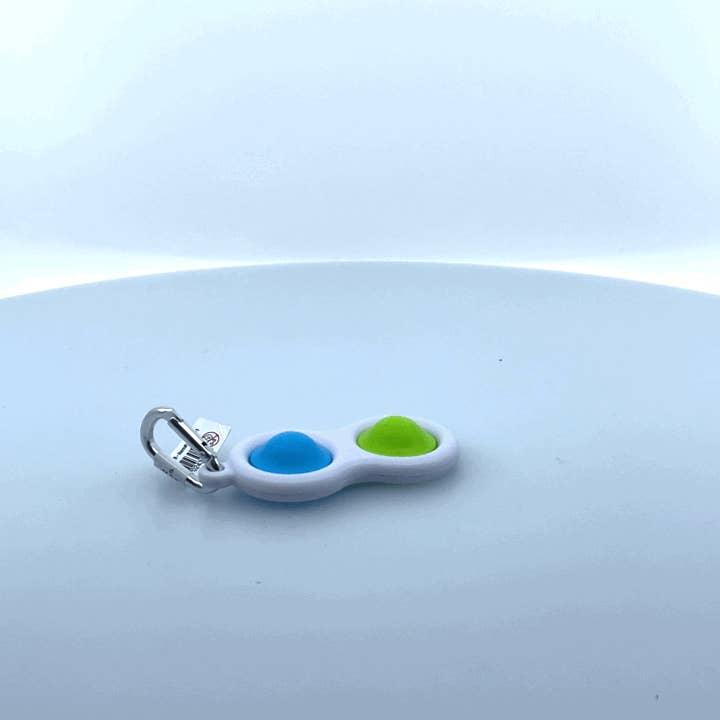 Novelty Brands - Wholesale Keychain - Unisex - Fidget Pop Sensory Key Chain Assortment - 24/Display6