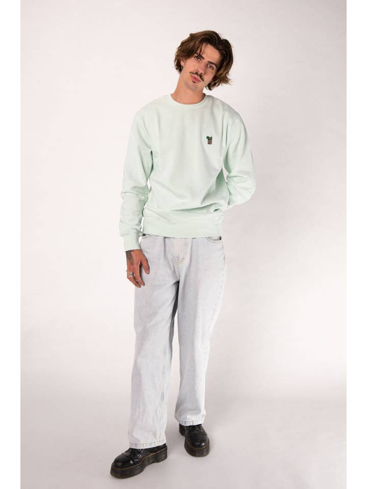 Fashion Drinks - Wholesale Sweatshirt - Men's - Cuba Libre | Embroidered organic cotton men sweater4