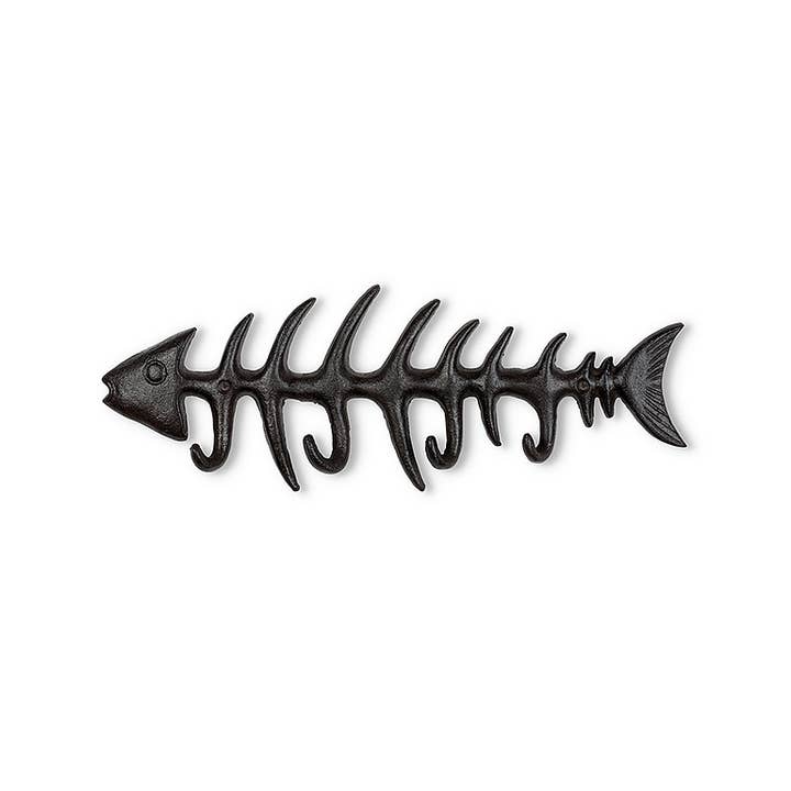 Abbott - Wholesale Wall Hook - Fishbone Hook-Dark Brown