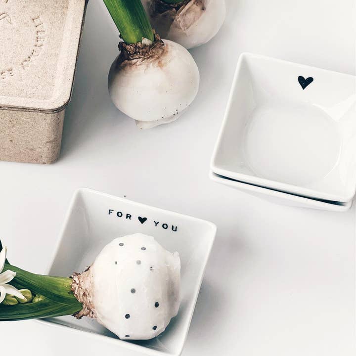 Goldscherben – Großhandel Dekorative Platte/Teller/Schüssel – Schälchen Gastgeschenk Schwarz (VE=6) I Hochzeit Feier0