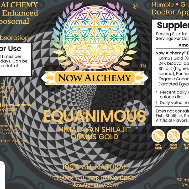 Now Alchemy - Venta al por mayor Sirope - Ecuánime