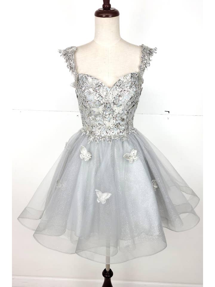 Chicas - Wholesale Dress - Women's - Over the Shoulder Dama Dress C3305