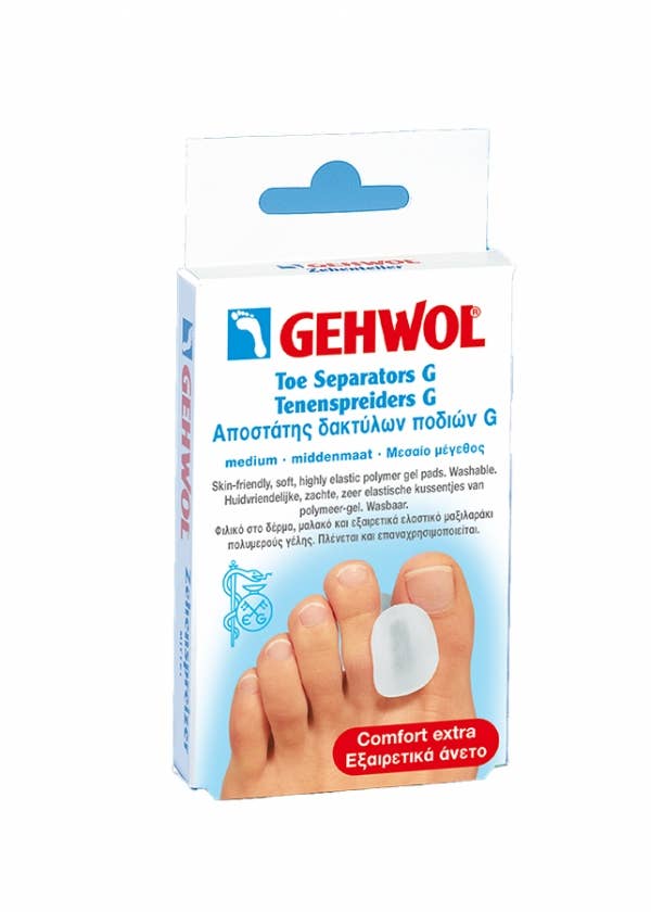 GEHWOL Foot Care - Wholesale Foot Cream - Toe Separator G, Medium, 3 Pieces0