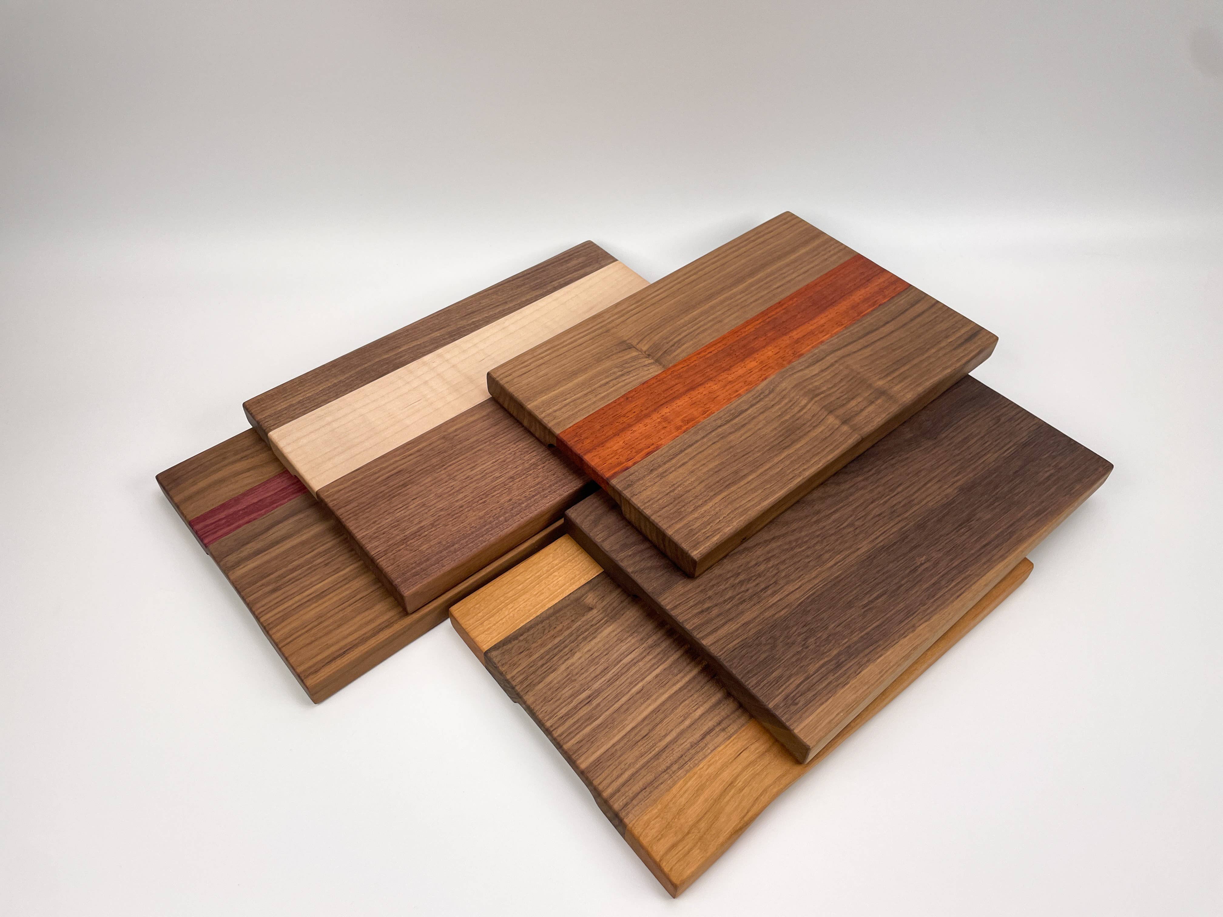 609 Wood Design - Wholesale Snijplank - Kleine luxe snijplank - Walnut Variety Pack18