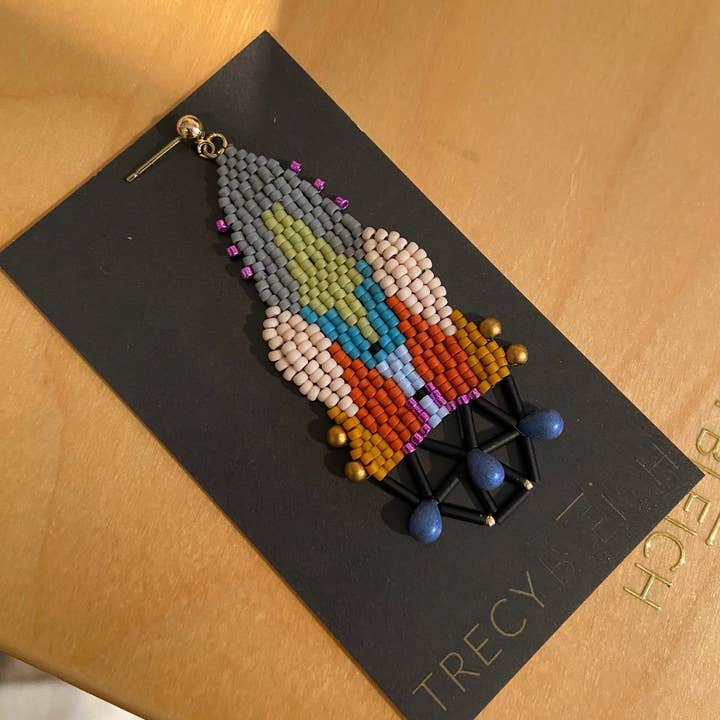 Trecy Bleich - Wholesale Dangle Earrings - Just Art Baroque earrings2