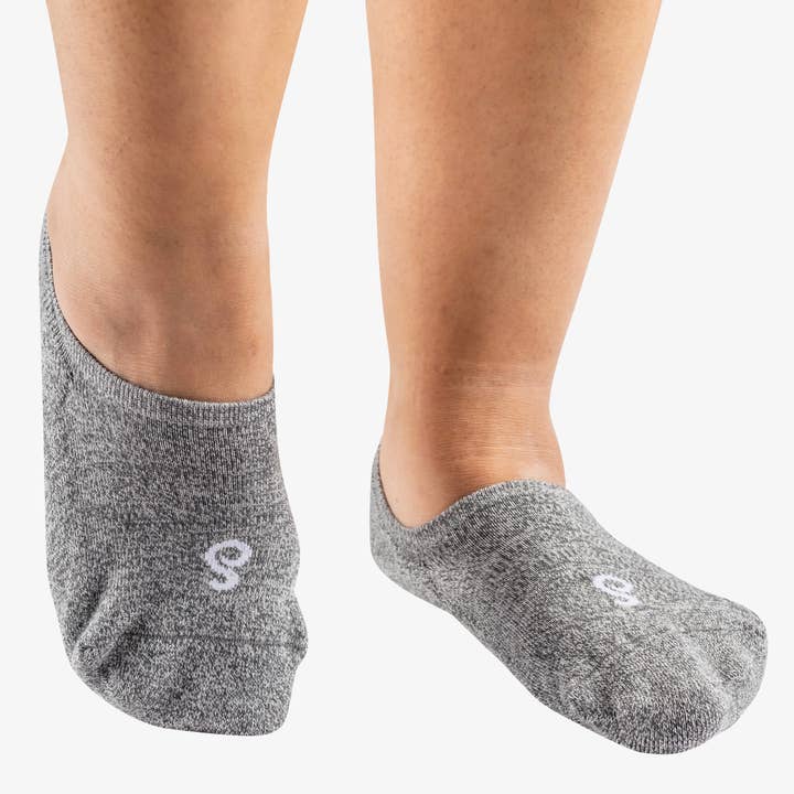 No-Show Socks | Organic Combed Cotton | Grey | hipSwan UK for wholesale by hipSwan