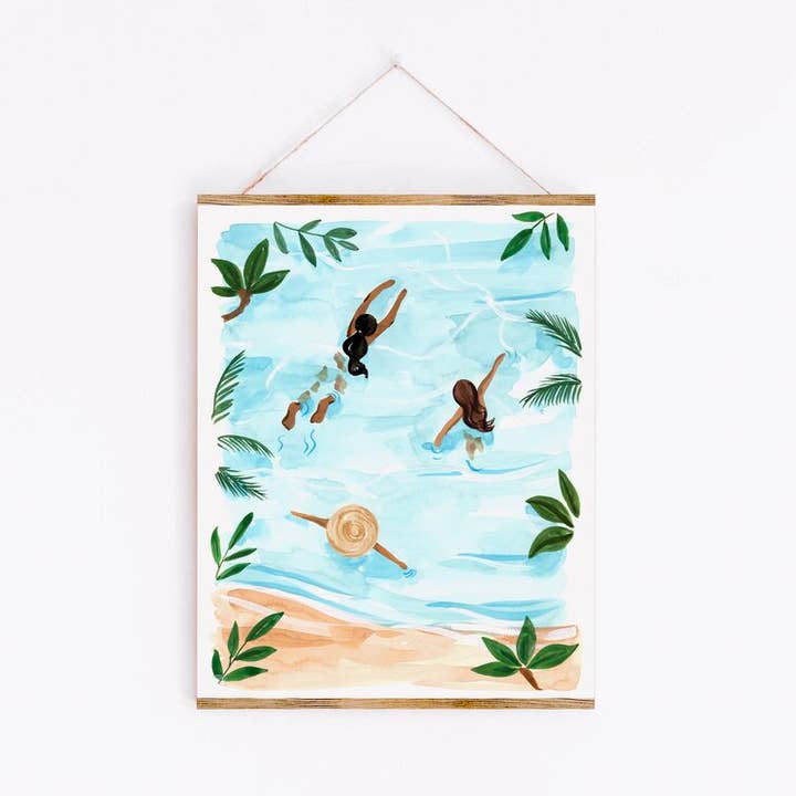 Ocean Dream II Art Print for wholesale by Sabina Fenn