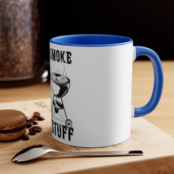 Teegarb LLC - Wholesale Coffee Mug - 11oz Accent Coffee Mug Colors Hilarious Grilling BBQ Poultry Sausage Ketogenic Foodie Lover Humorous Barbecue Protein Party Enthusiasts7