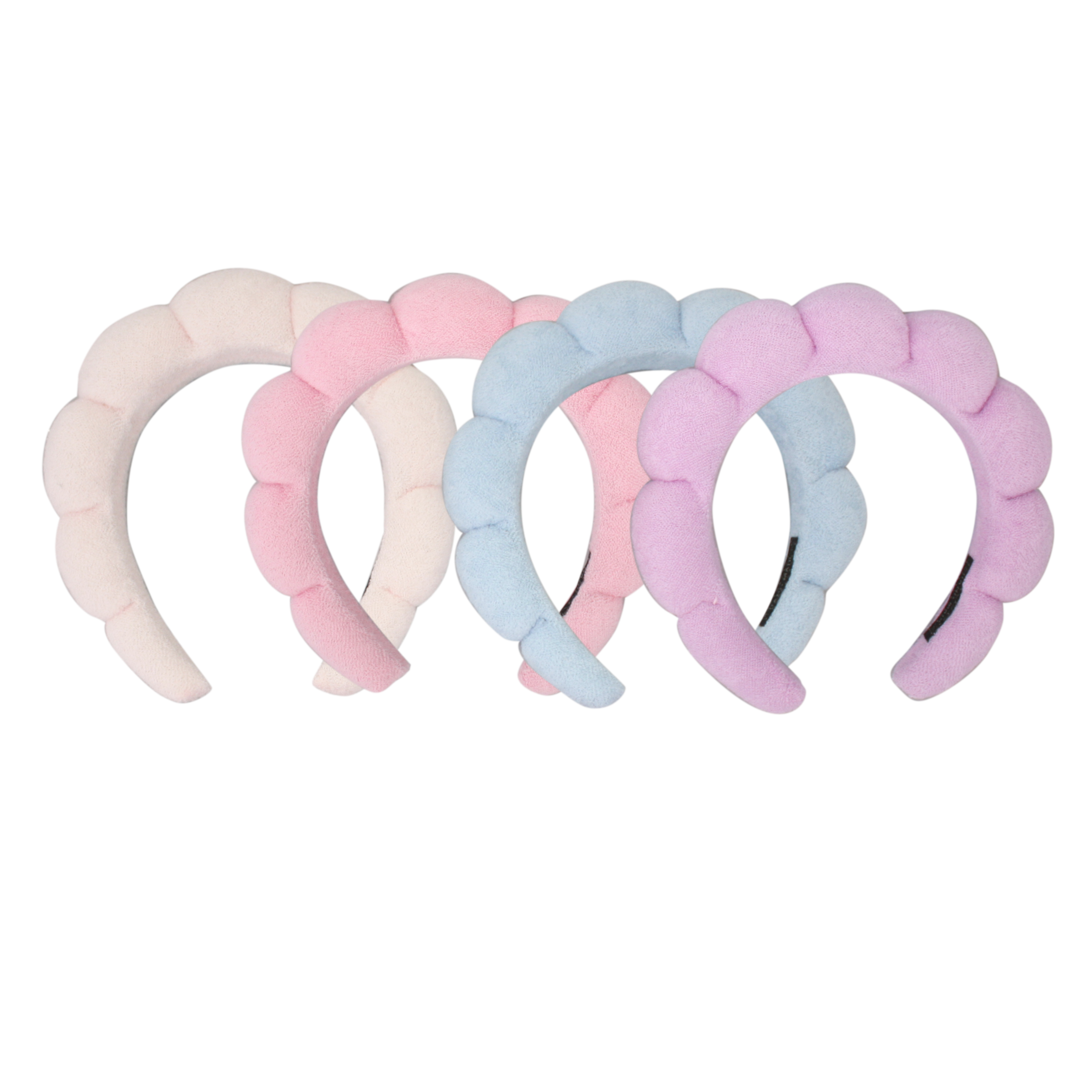 Bows Arts - Wholesale Spa Headband - Padded Spa Headband Set1