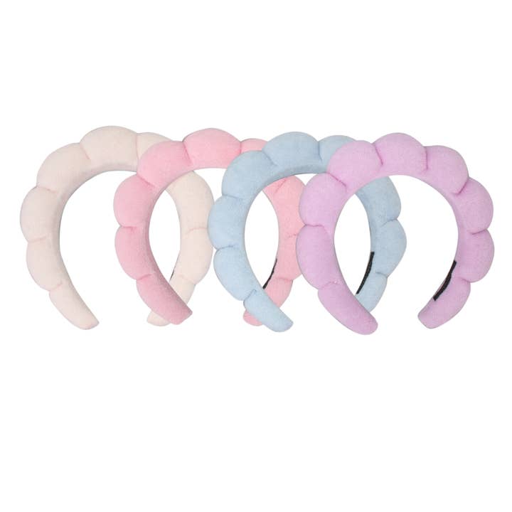 Bows Arts - Wholesale Spa Headband - Padded Spa Headband Set1