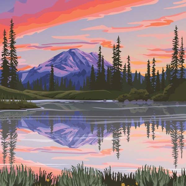 The Montana Scene - Wholesale Puzzle - Adult - Summer Glow Puzzle - 500 Piece Puzzle2