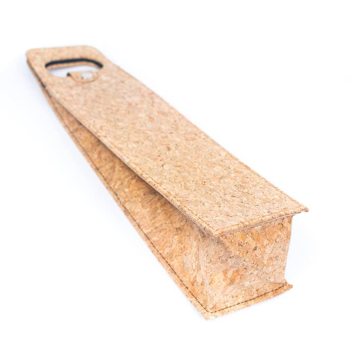 Meninas Bonitas Cork – wholesale Wine gift bag – Natural cork wine packaging and carrying gift bag L-10079