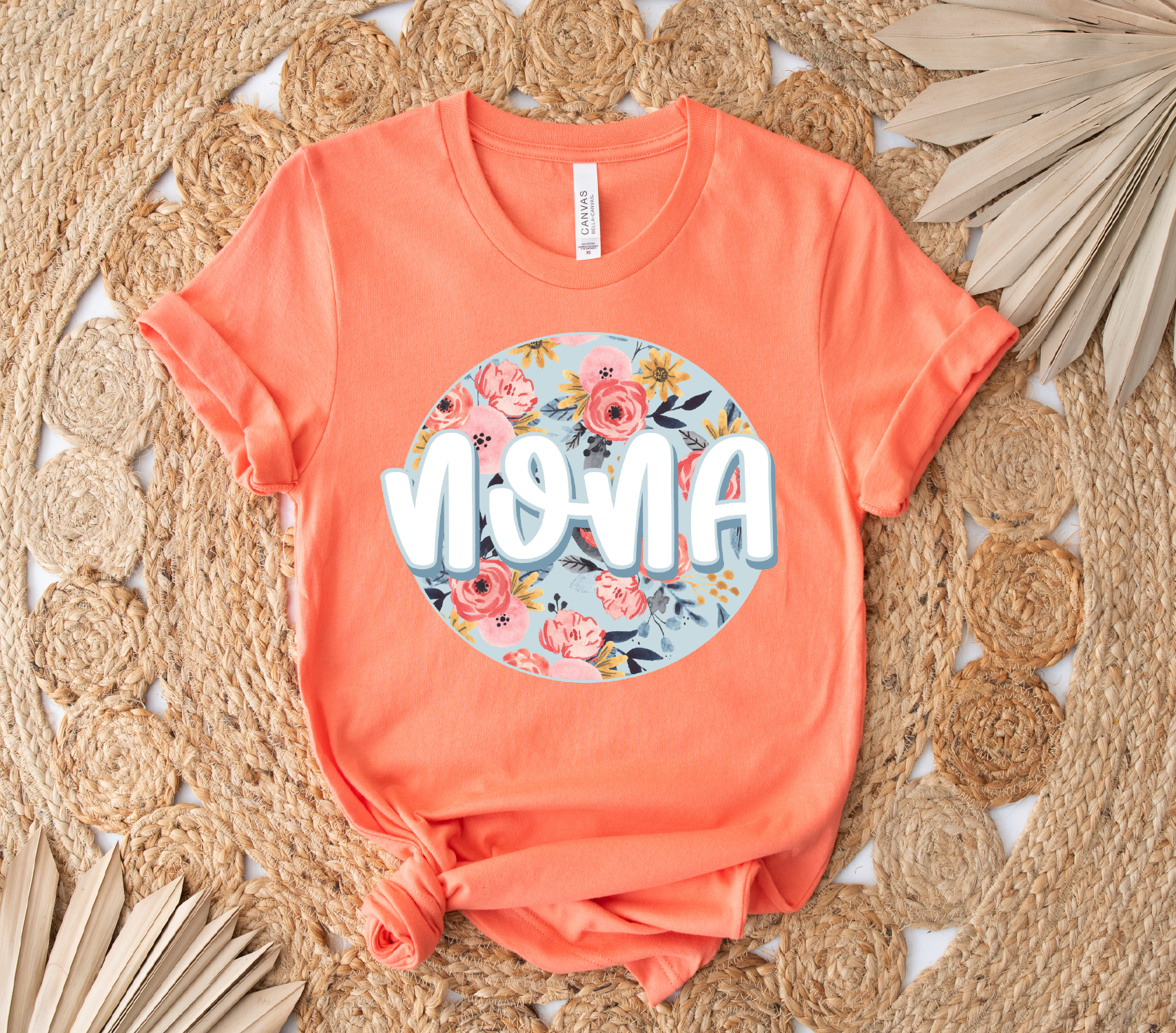 Southern Attitude Designs Inc - Wholesale T-Shirt (Graphic) - Women's - Nona- Floral Circle0