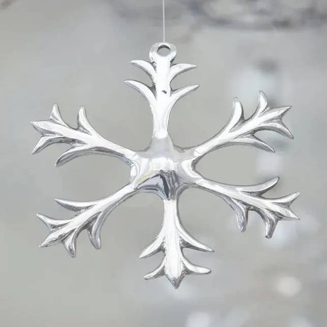 Silberne Schneeflocke für den Großhandel von LUNARES
