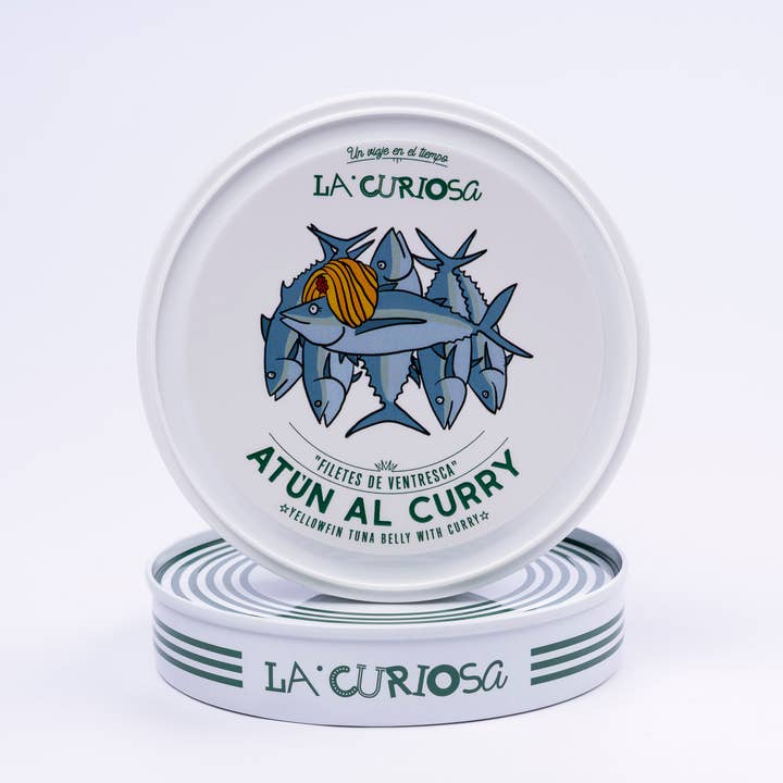La Curiosa - Wholesale Tinned Fish - Tuna belly with curry2