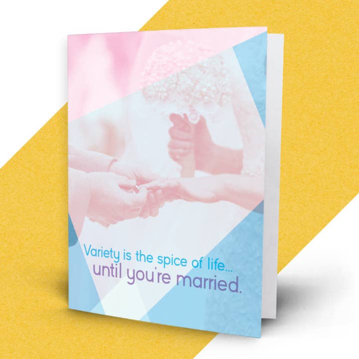 Spice Of Life Card for wholesale by Middle Child Made