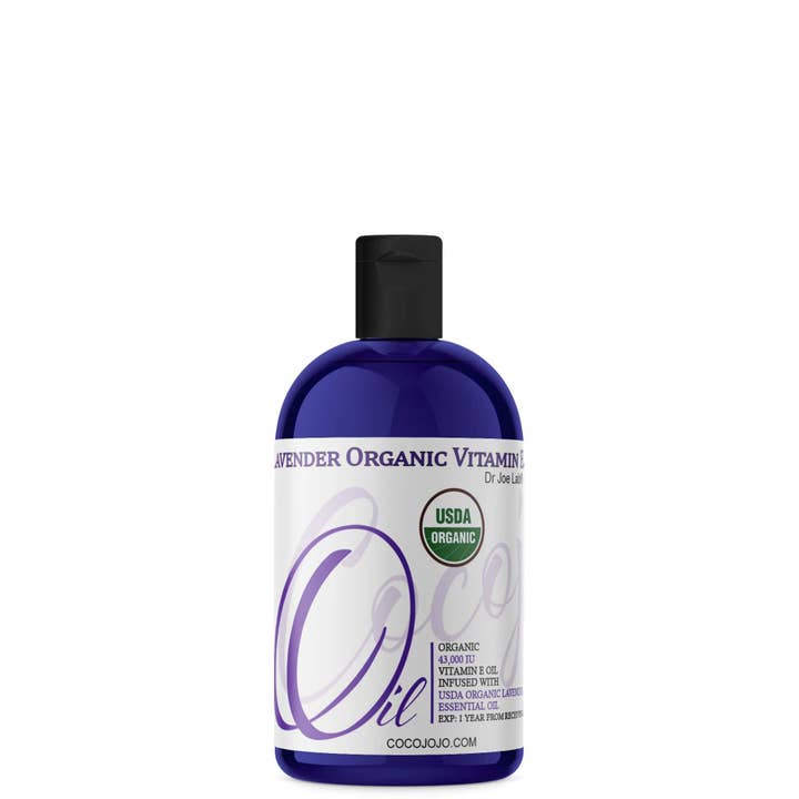 Coco jojo - Wholesale Bath/Body Oil - Vitamin E Oil and Lavender Oil Blend, USDA Certified Organic
