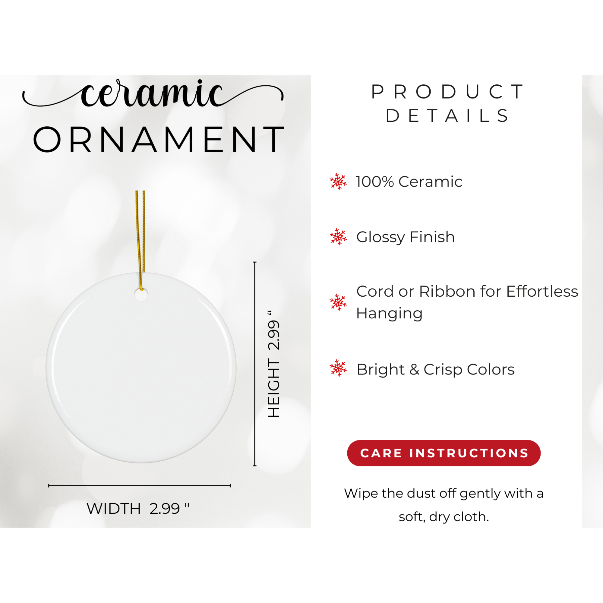 Fernville Creations - Wholesale Ornament - Baby’s First Christmas Ornament, Keepsake Gift for New Baby3