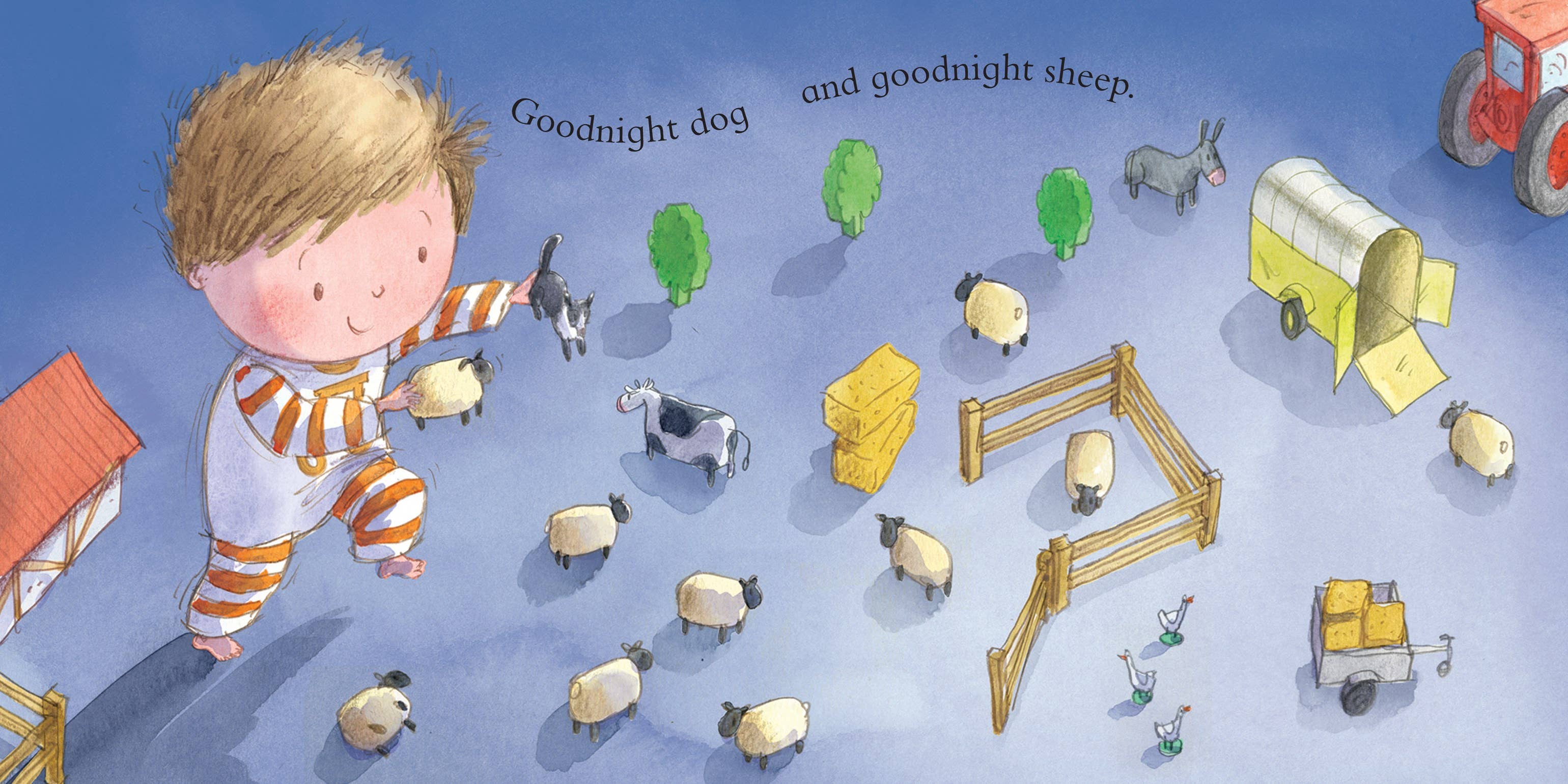 Sourcebooks - Wholesale Baby & Toddler Book (0-2) - Goodnight Tractor3