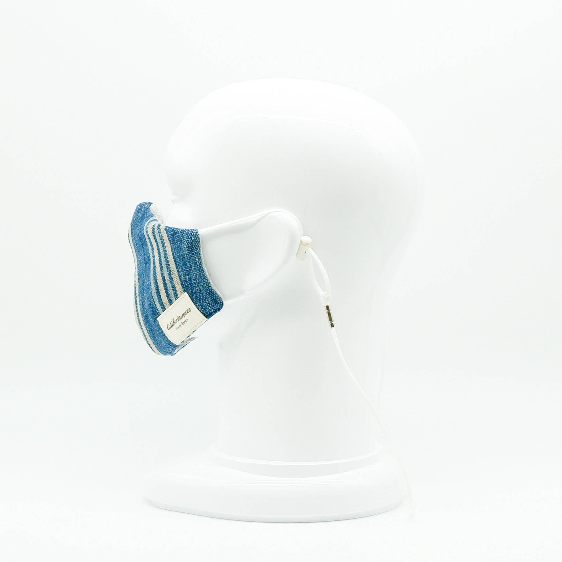 Maskdanna by Califortunate - Wholesale Protective Face Mask/Shield - MVSK VINTAGE DENIM LIGHT2