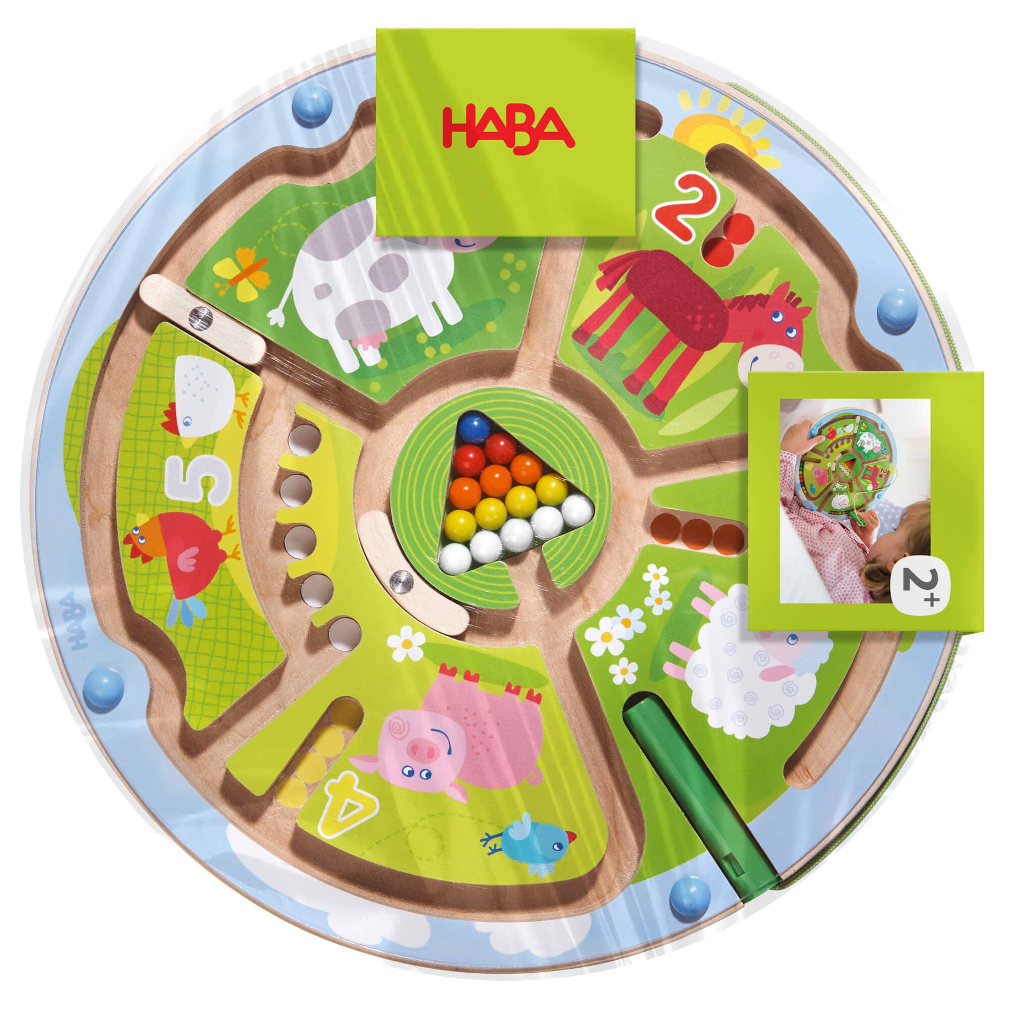 HABA USA - Wholesale Classic Toy - Kids - Number Maze Magnetic Game7